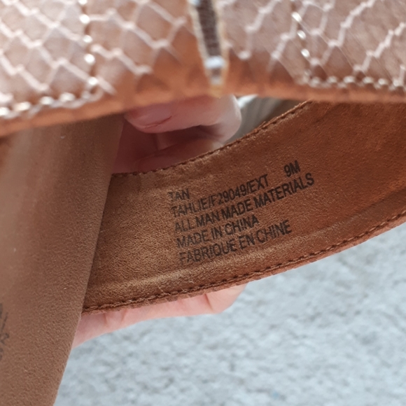 White Mountain faux suede summer slides - Picture 4 of 4